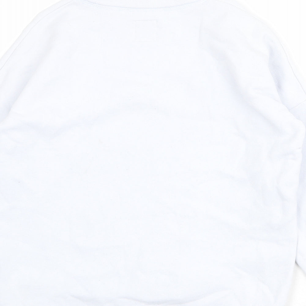 Jack Wills Womens Blue Cotton Pullover Sweatshirt Size M Pullover - Polar Bear