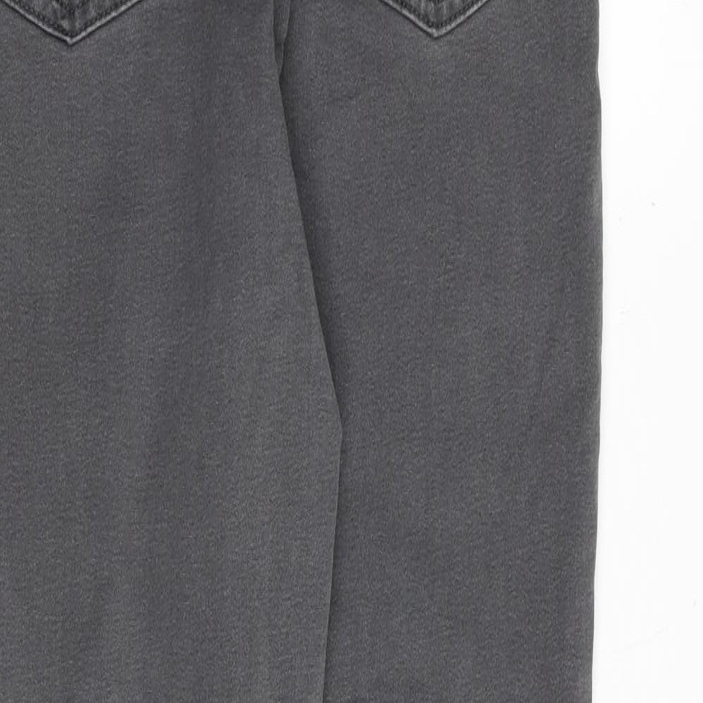 Marks and Spencer Womens Grey Cotton Jegging Jeans Size 10 Regular