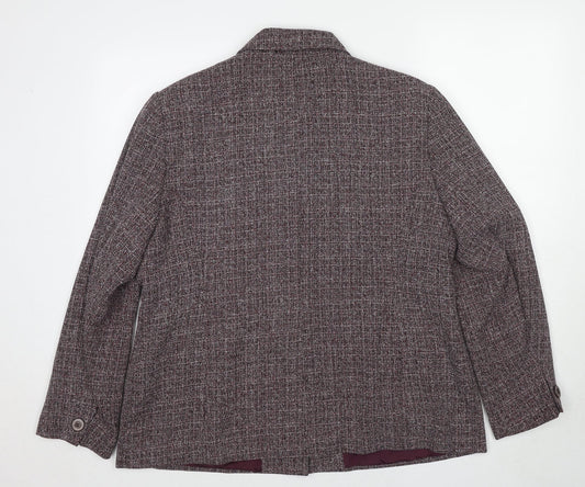 Autonomy Womens Red Jacket Size 20 Button