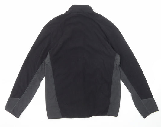DECATHLON Mens Black Jacket Size M Zip