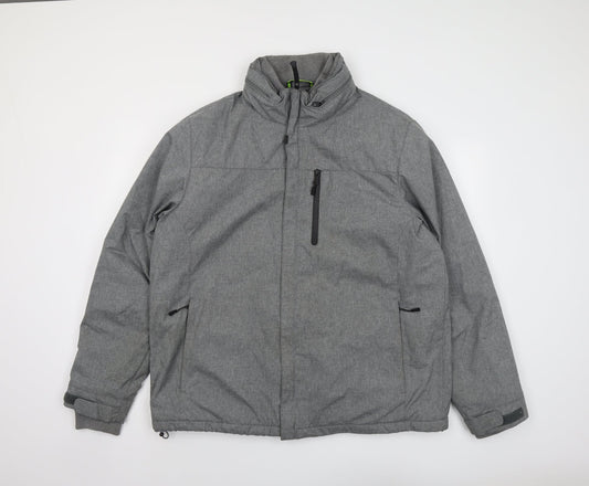 Marks & Spencer Mens Grey Jacket Size L Zip