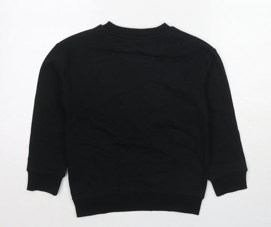 Netflix Boys Black Polyester Pullover Sweatshirt Size 7-8 Years Pullover - Stranger Things
