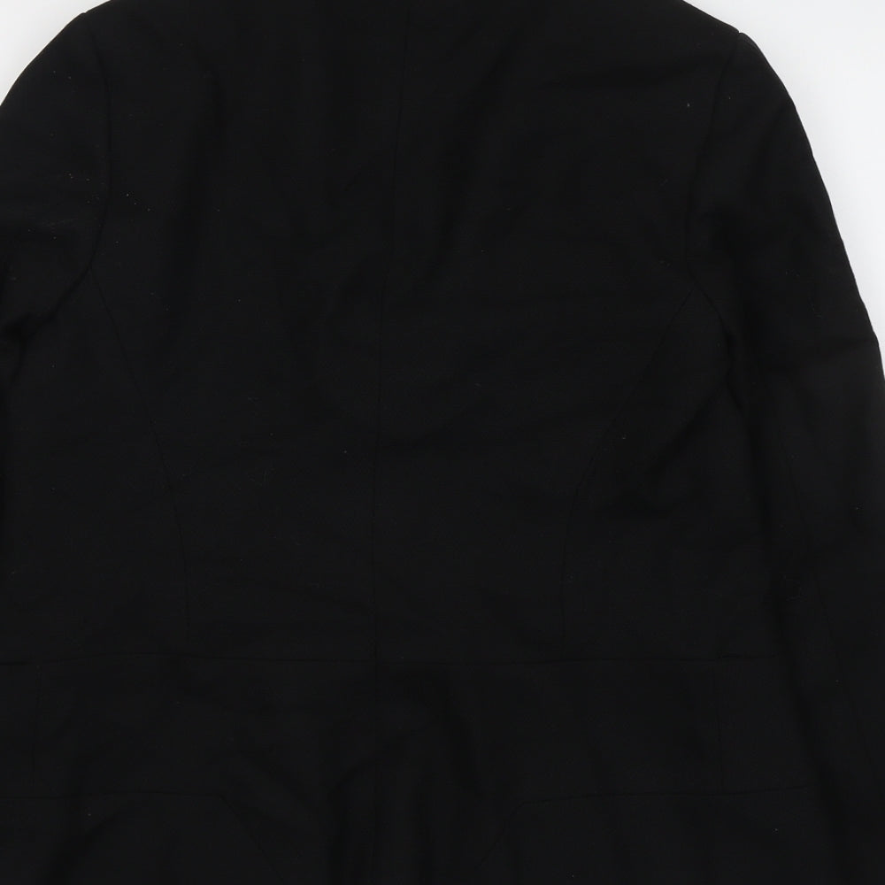Marks and Spencer Womens Black Jacket Blazer Size 10