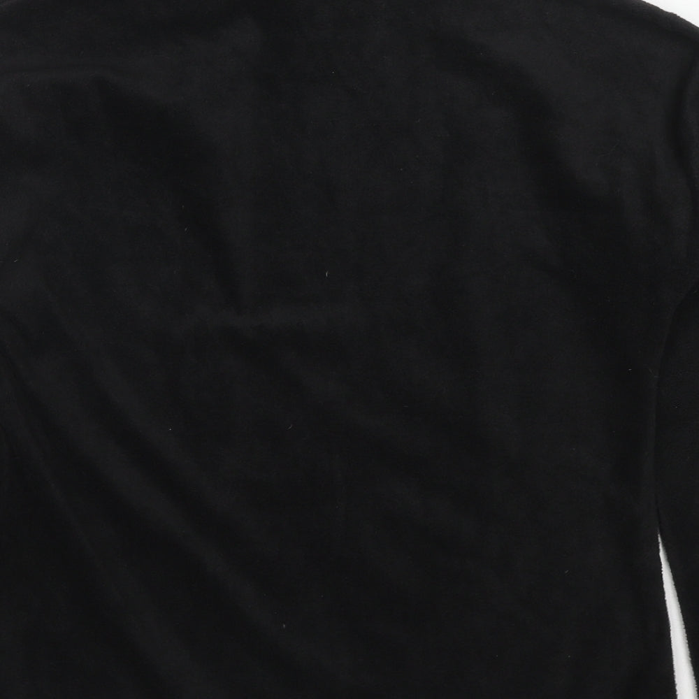 DECATHLON Womens Black Polyester Pullover Sweatshirt Size M Pullover