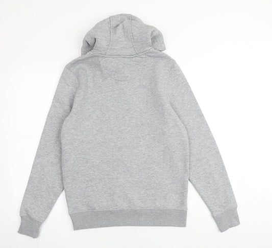 LA Galaxy Mens Grey Cotton Pullover Sweatshirt Size S