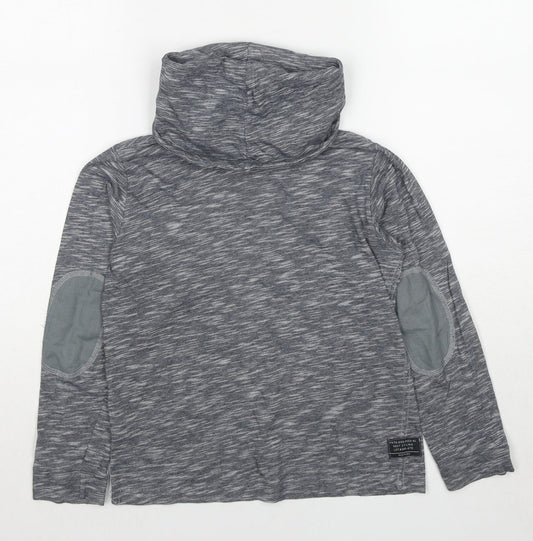 NEXT Boys Grey Cotton Pullover Sweatshirt Size 9 Years Pullover
