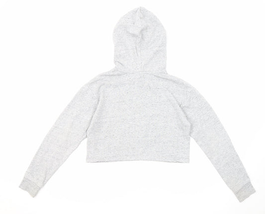 Divided by H&M Womens Grey Cotton Pullover Hoodie Size XS Pullover