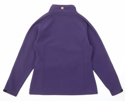 Hi Gear Womens Purple Jacket Size 14 Zip