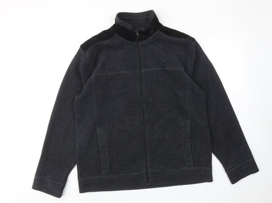 Marks & Spencer Mens Grey Jacket Size L Zip