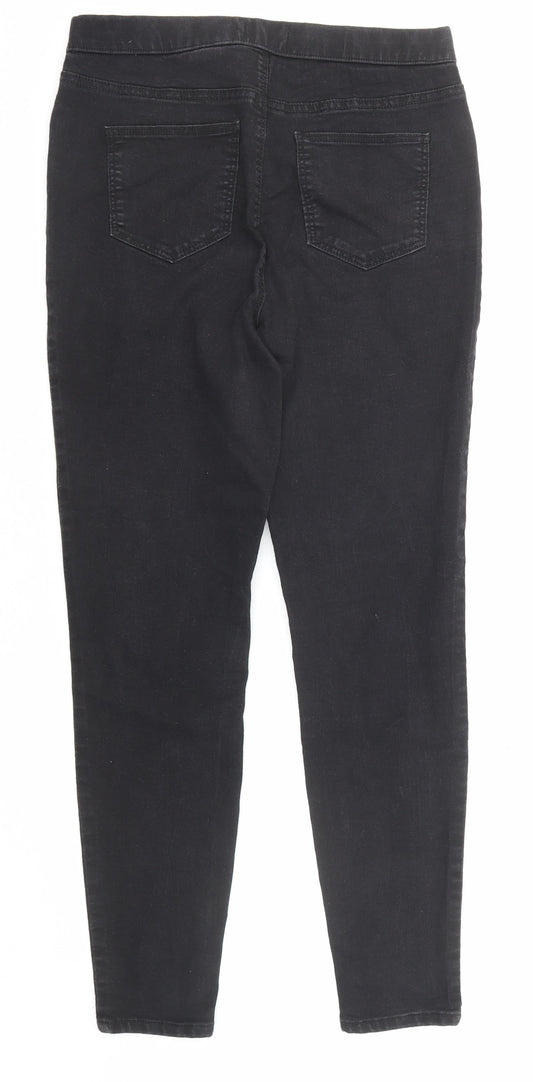 /Denim Womens Black Cotton Skinny Jeans Size 10 Regular