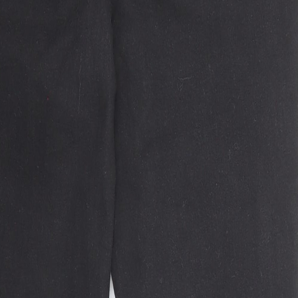 Brand and care label for /Denim women’s black cotton jegging jeans, size UK 10, regular