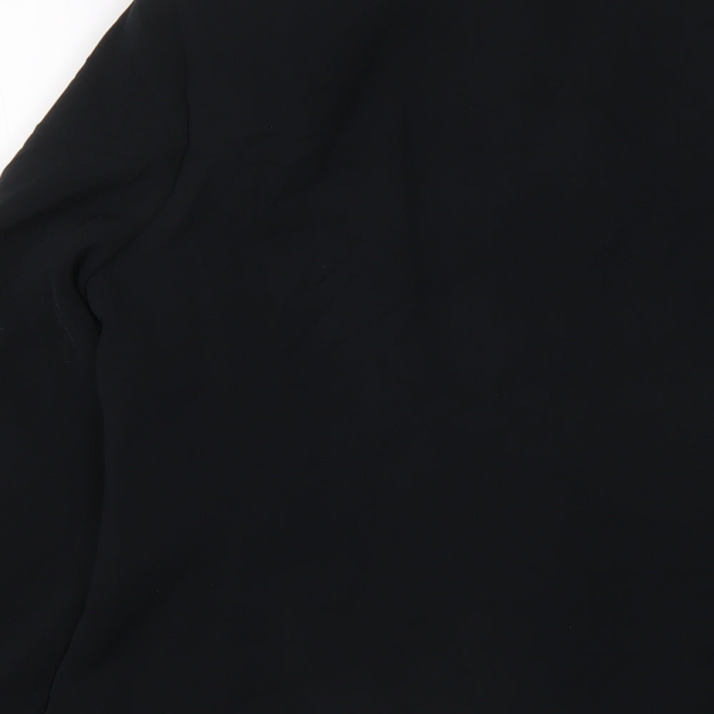 Marks and Spencer Womens Black Jacket Size 14 Button