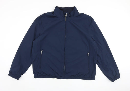 Marks & Spencer Mens Blue Jacket Size 2XS Zip