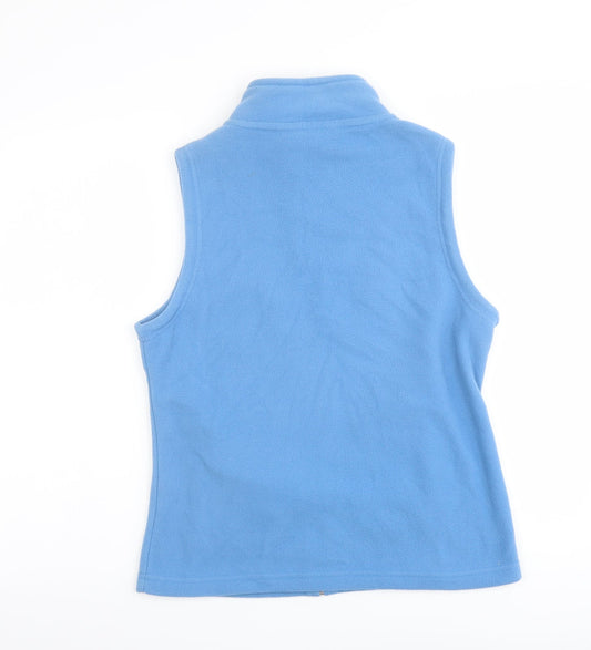 EWM Womens Blue Gilet Jacket Size 10 Zip