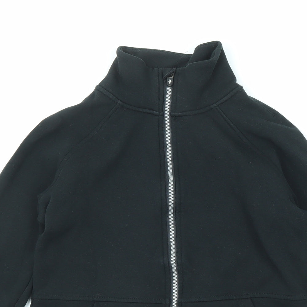 Skechers Womens Black Jacket Size S Zip