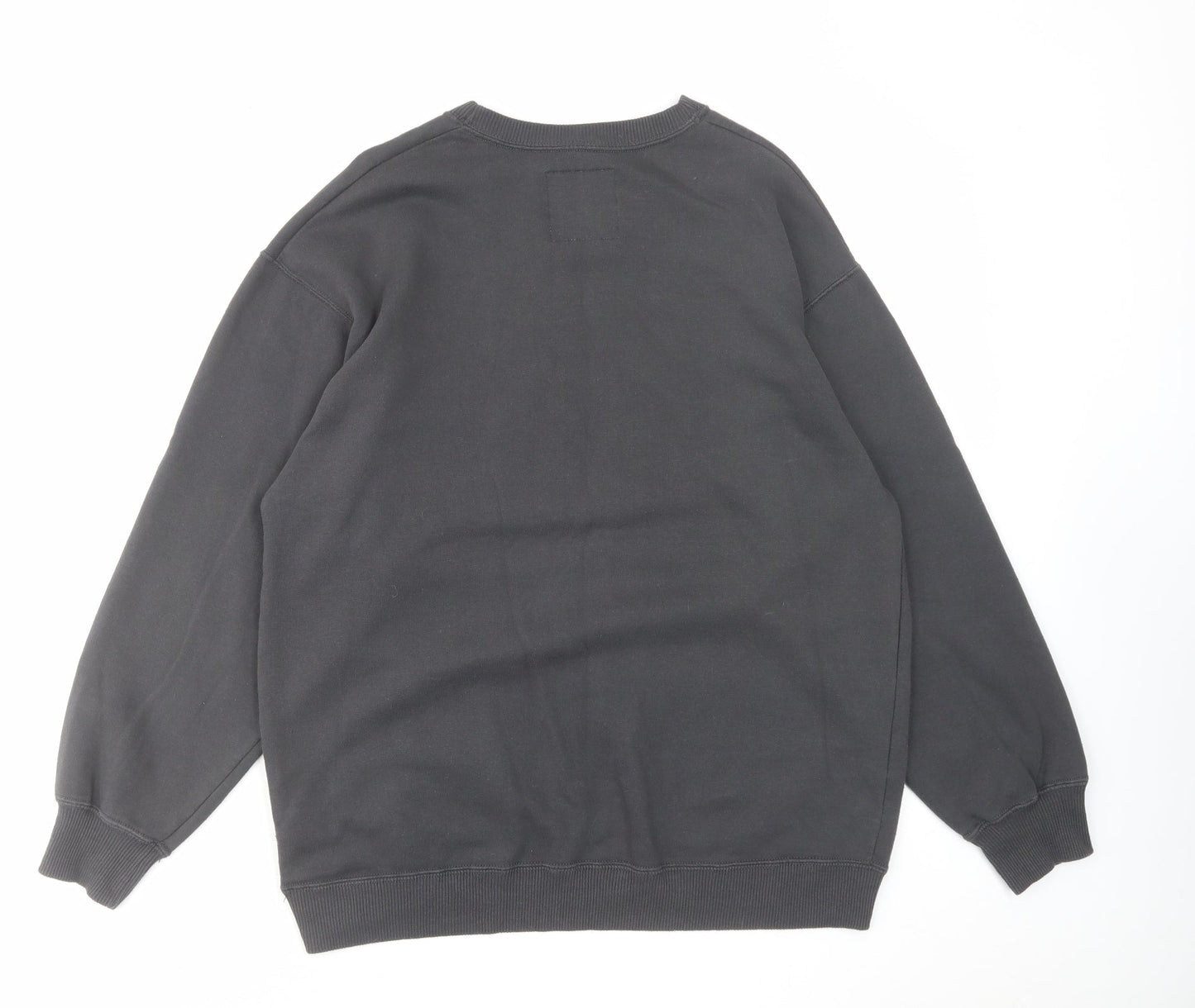 Hollister Mens Grey Cotton Pullover Sweatshirt Size S - Saint Tropez