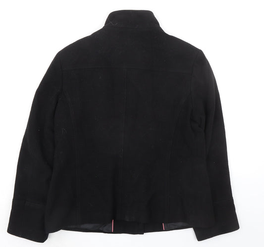 NEXT Womens Black Jacket Size 14 Button