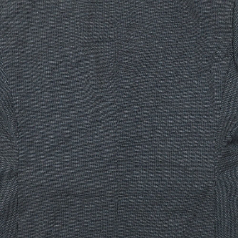 Marks and Spencer Mens Black Wool Jacket Suit Jacket Size 42 Regular