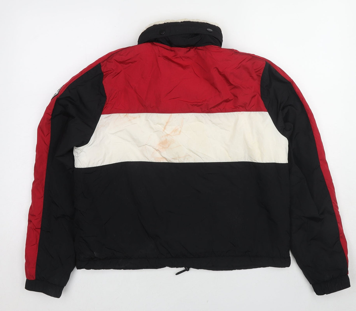 Hollister Womens Multicoloured Jacket Size S Zip - Colourblock