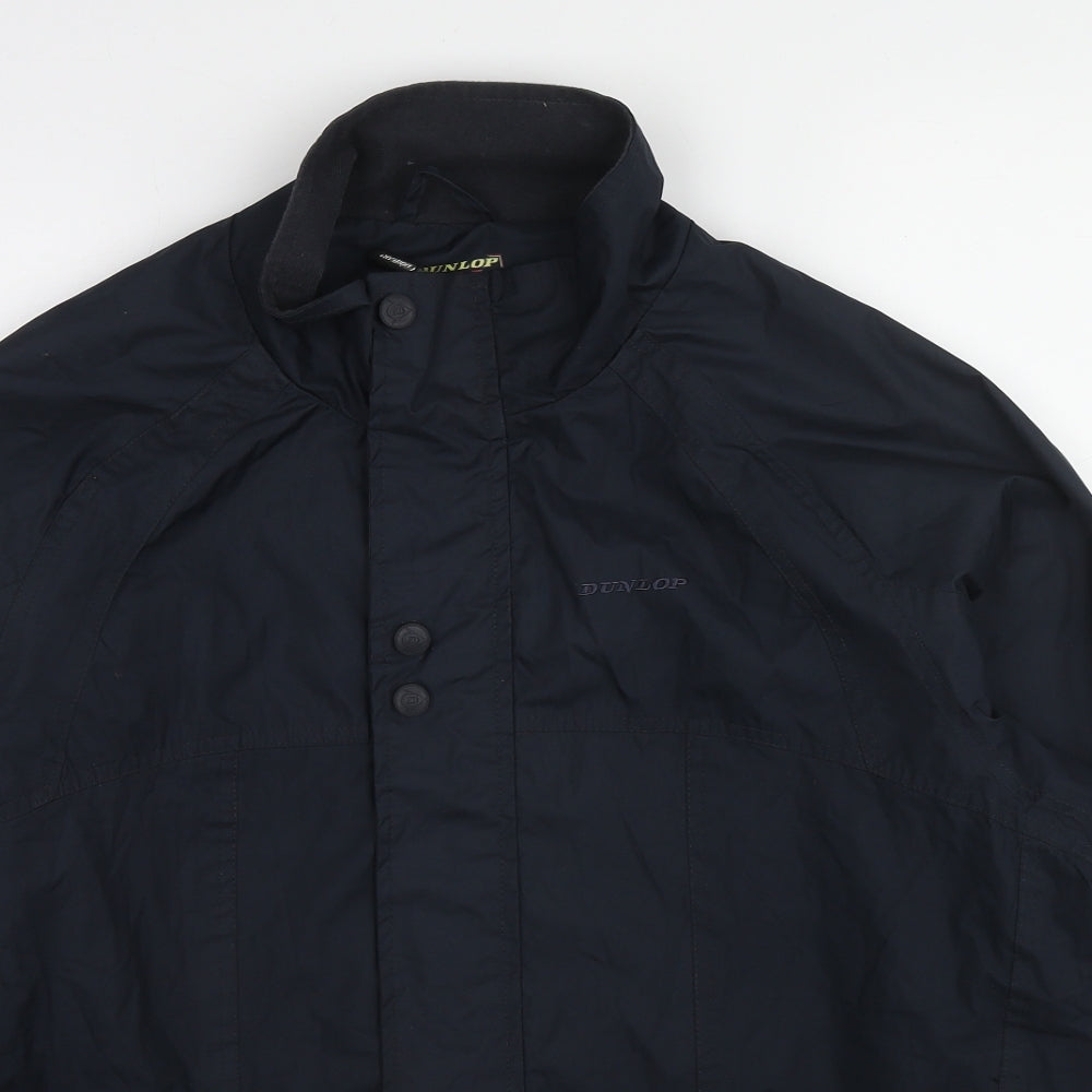 Dunlop Mens Black Jacket Size S Zip