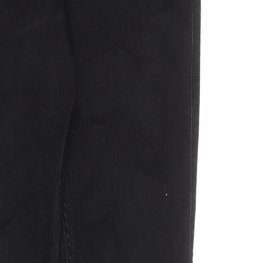 Hollister Mens Black Cotton Skinny Jeans Size 29 in L32 in Regular Zip