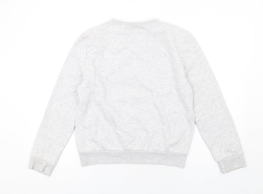 Disney Womens Grey Cotton Pullover Sweatshirt Size XS Pullover - Minnie Mouse