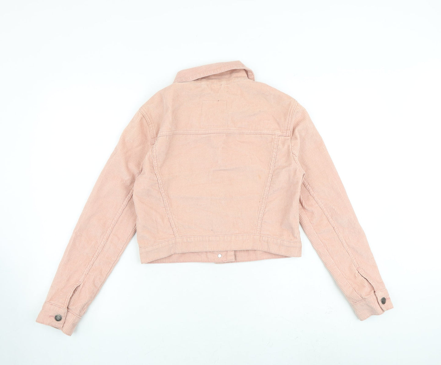 Hollister Womens Pink Jacket Size XS Button