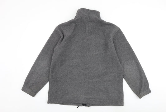 Marks and Spencer Womens Grey Jacket Blazer Size 12 Zip