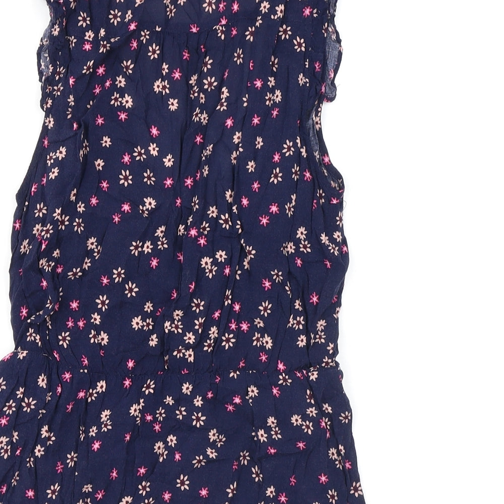 Womens UK Size S Gap Blue Viscose Blouse