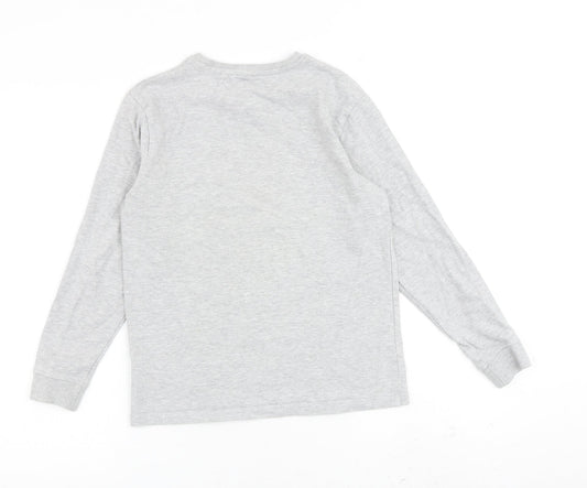 NEXT Boys Grey Cotton Pullover Sweatshirt Size 11 Years Pullover