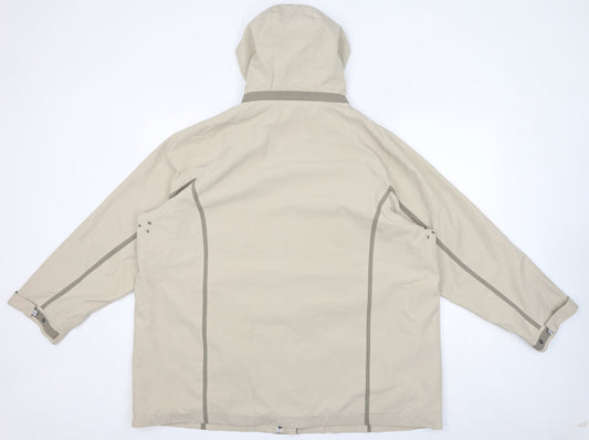 BM Womens Ivory Jacket Size XL Zip