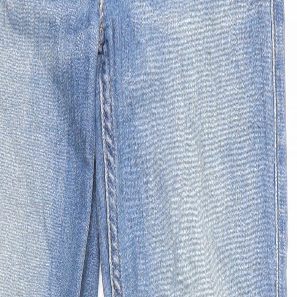 Lee Cooper Womens Blue Cotton Skinny Jeans Size 24 L31 in Regular Zip