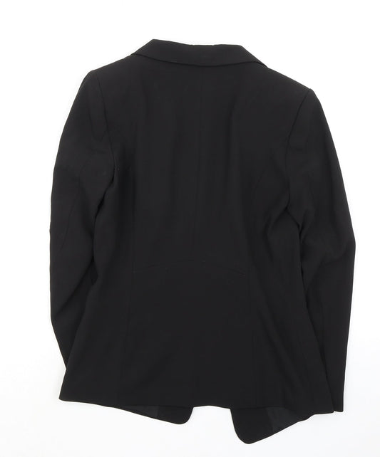 H&M Womens Black Jacket Blazer Size 6