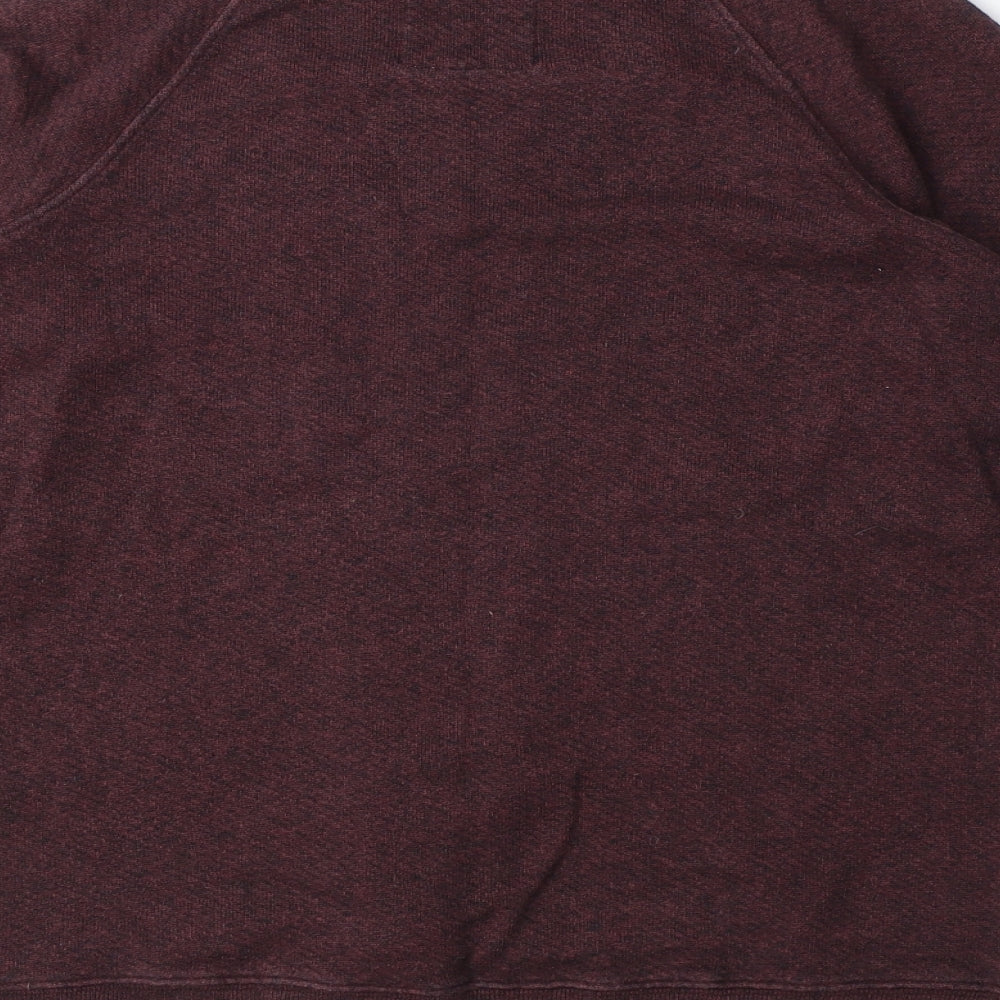 Jack Wills Womens Brown Cotton Pullover Sweatshirt Size 8 Pullover
