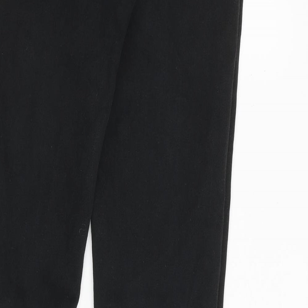 Topman Mens Black Cotton Skinny Jeans Size 30 in L33 in Slim Zip