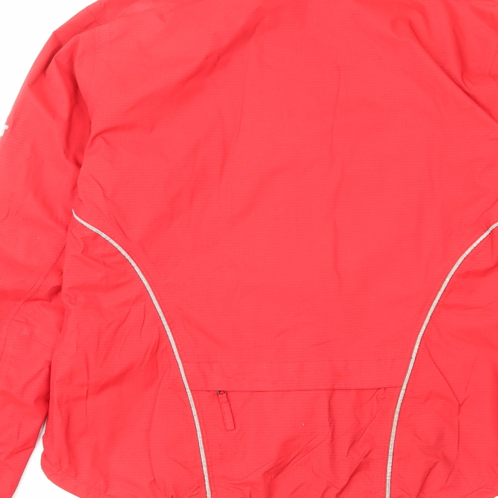 Womens UK Size 8 Gore Red Polyester Jacket