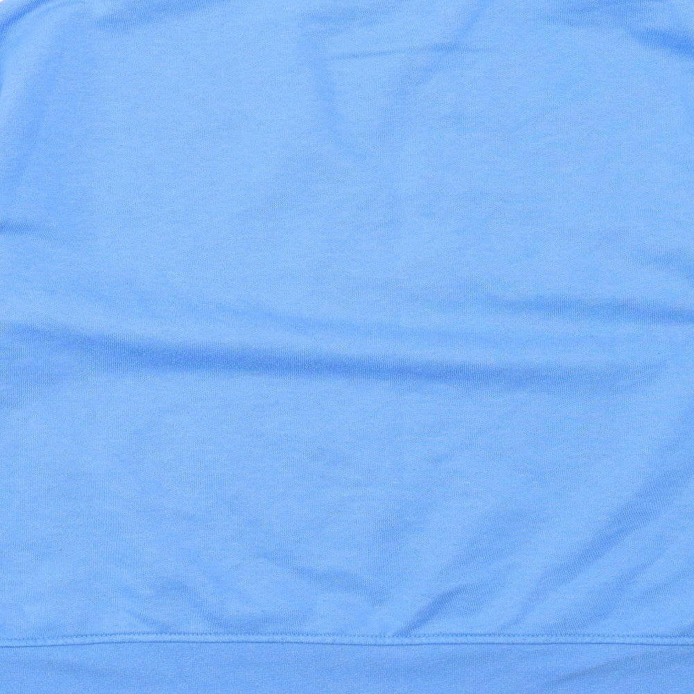 Disney Womens Blue Polyester Pullover Sweatshirt Size S Pullover - Lilo & Stitch