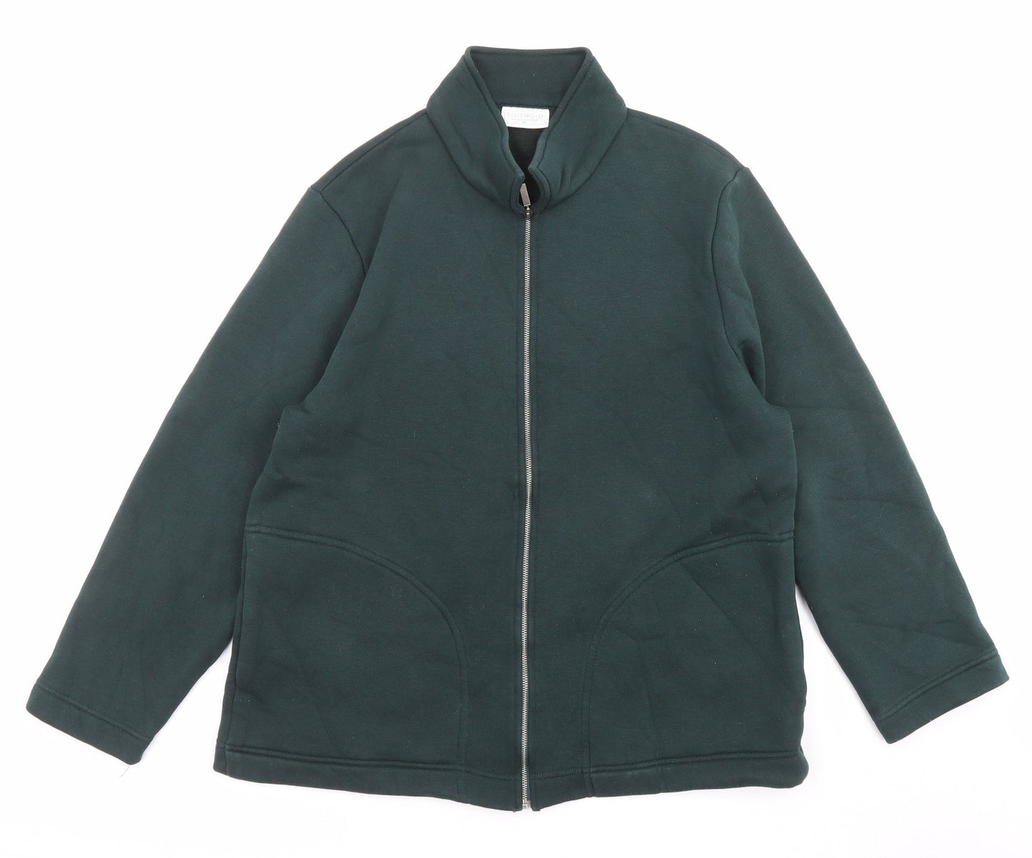 Cotswold Womens Green Jacket Size XL Zip - Collared
