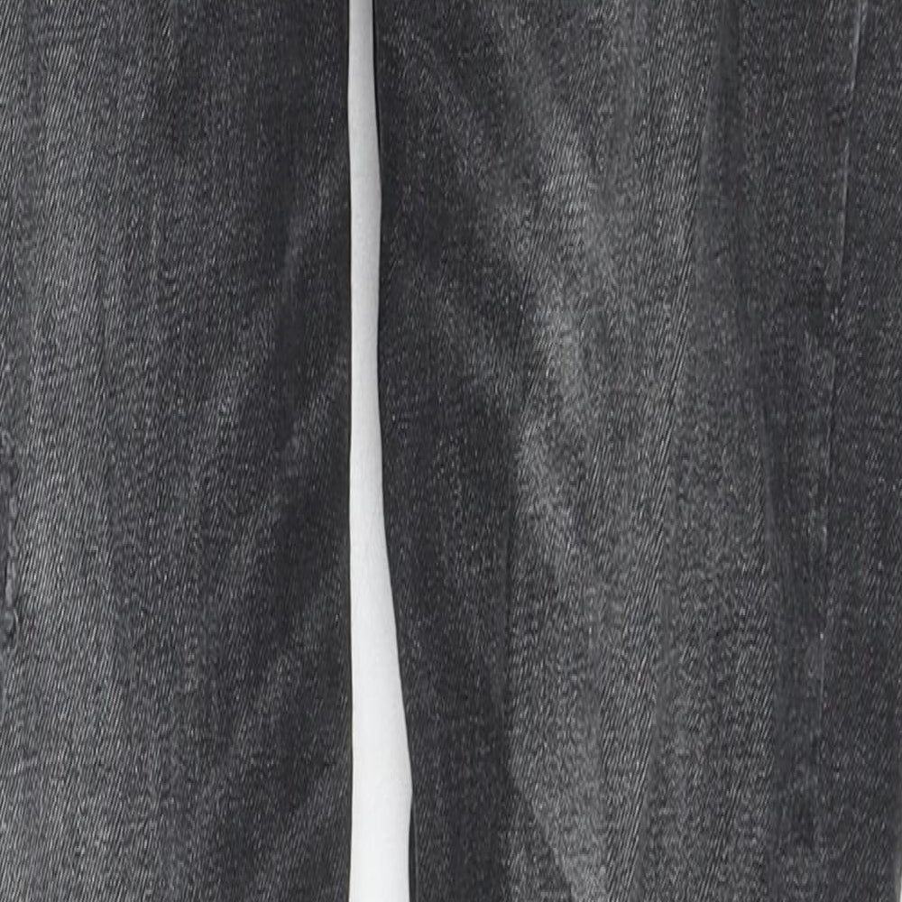 Hollister Womens Black Cotton Skinny Jeans Size 29 in L30 in Regular Zip