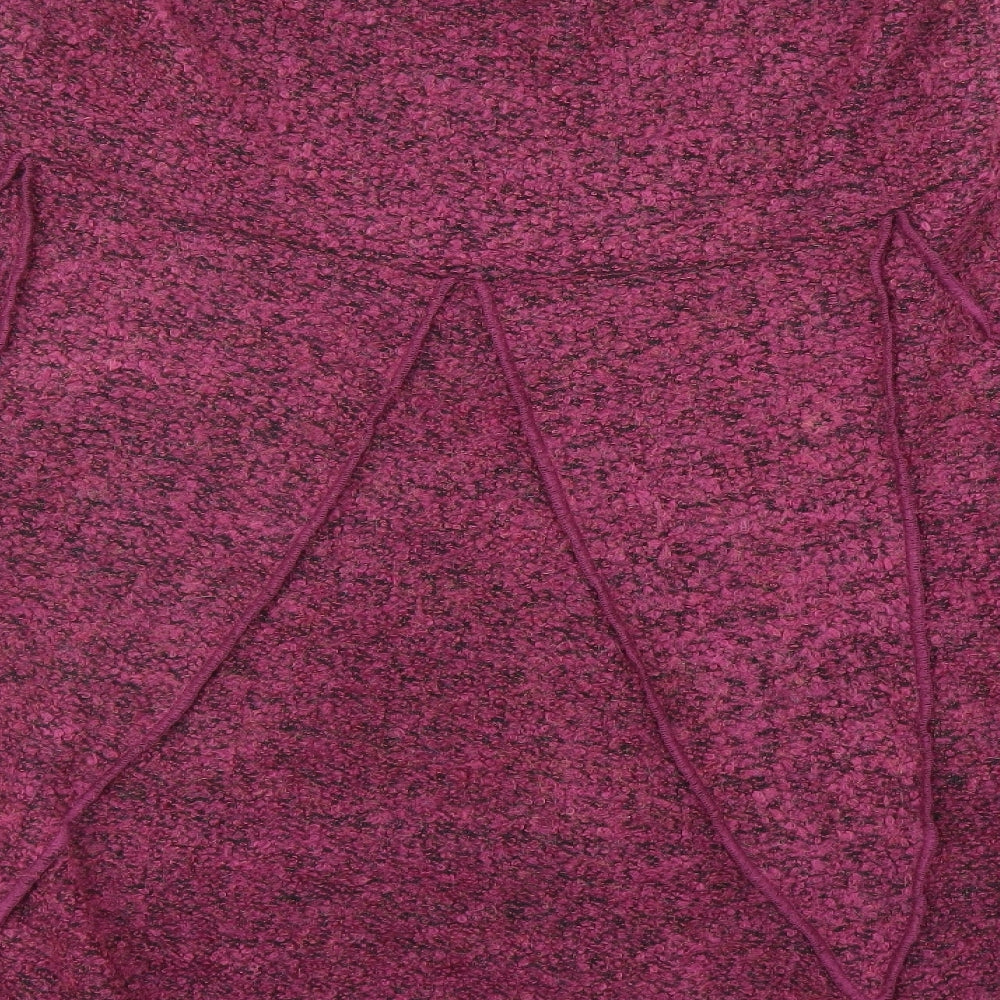 Tivoli Womens Purple Polyester Swing Skirt Size XL - Elasticated waist