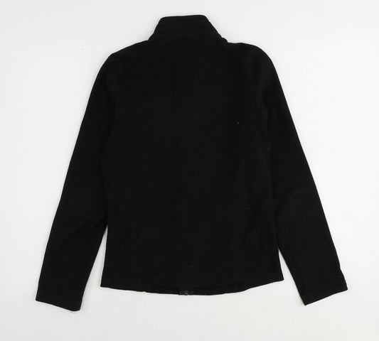 Quechua Womens Black Jacket Size XS Zip - Quarter-Zip