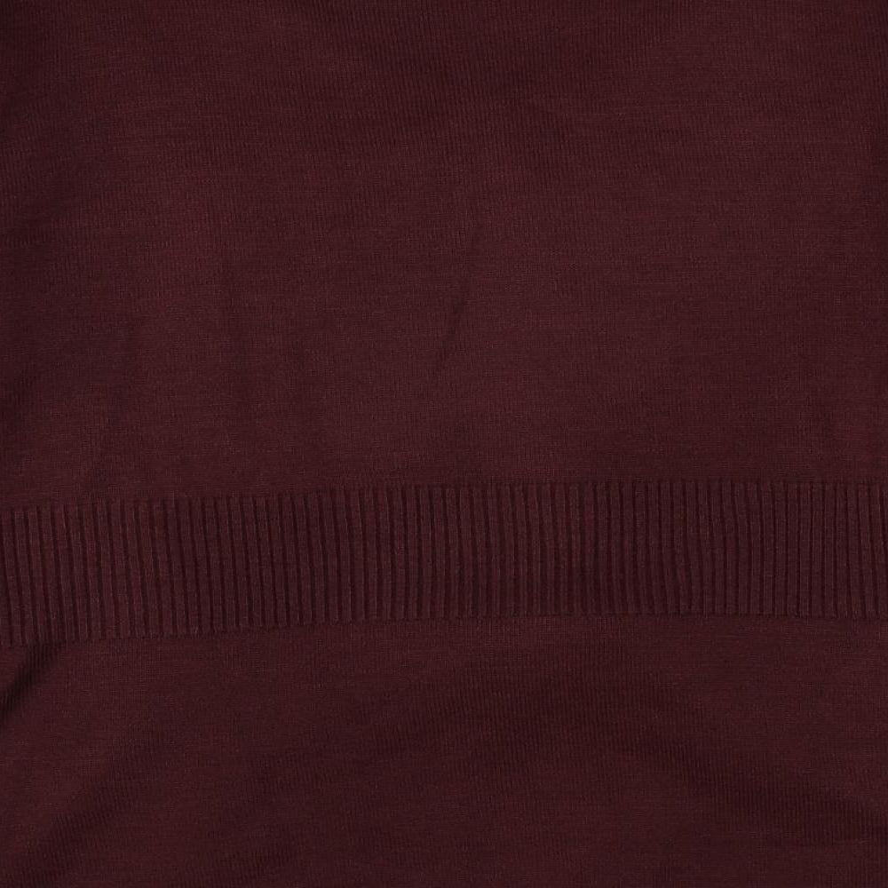 Womens UK Size L Klass Red Acrylic Blouse
