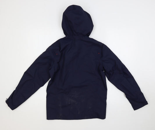 Tribord Boys Blue Jacket Size M Zip - Zipped Pockets