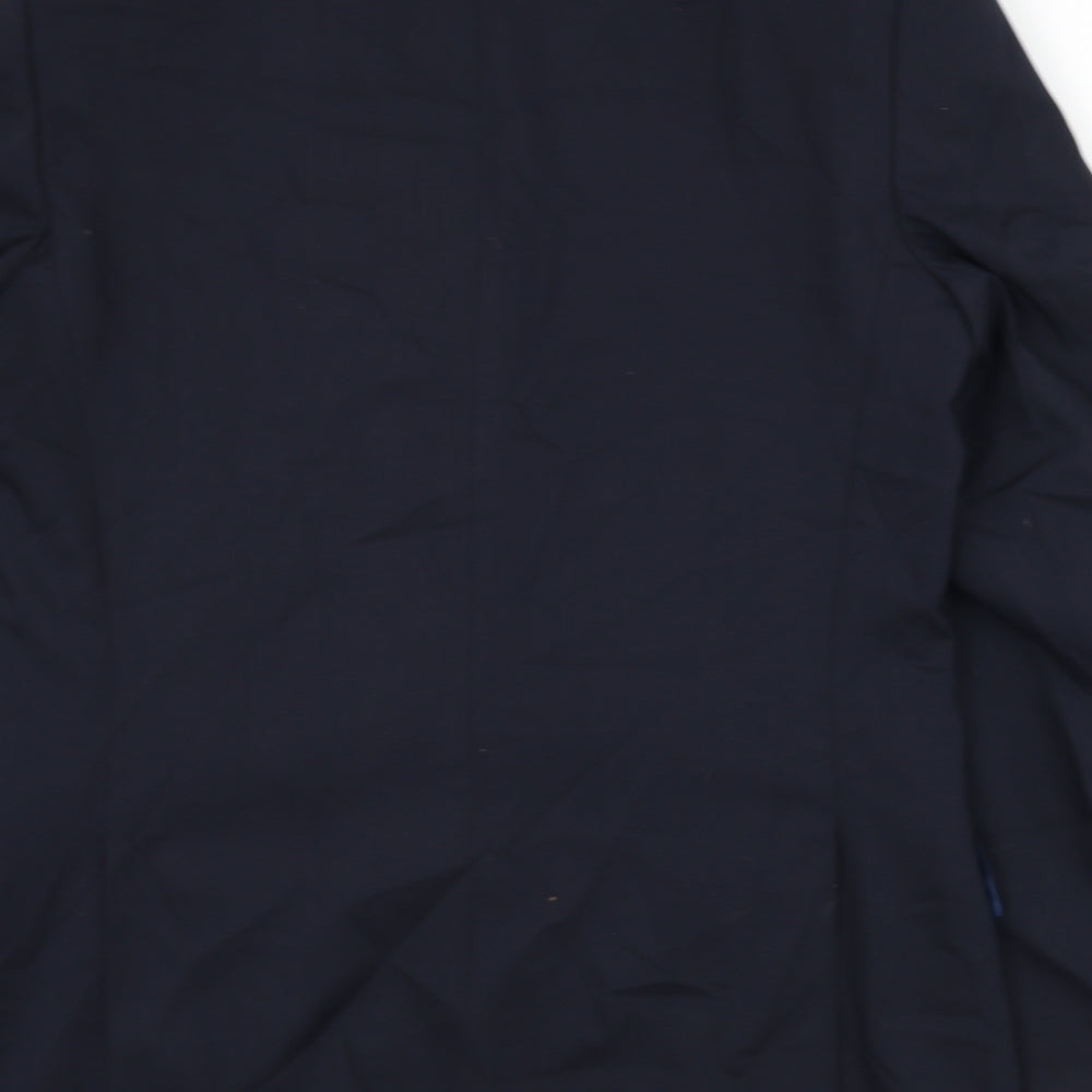 Marks and Spencer Mens Blue Wool Jacket Suit Jacket Size 42 Regular
