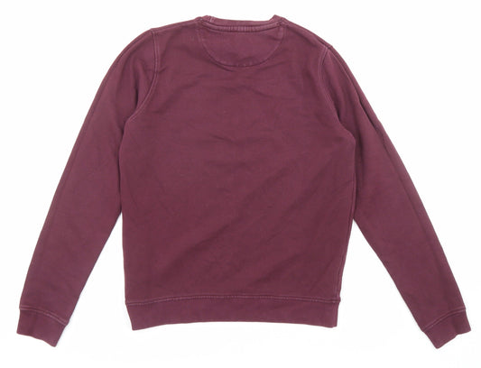 GANT Womens Purple Cotton Pullover Sweatshirt Size S Pullover