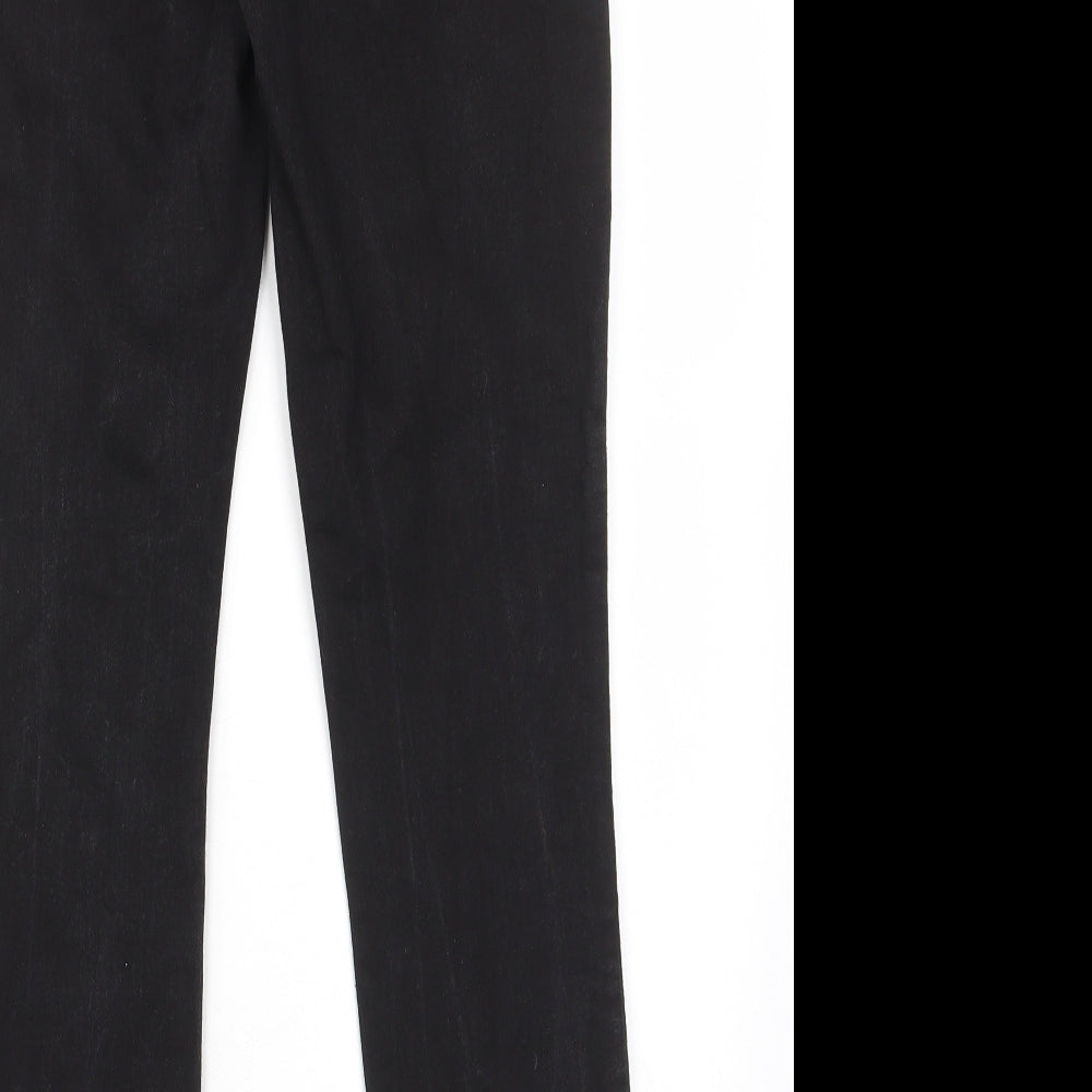 Gap Womens Black Cotton Skinny Jeans Size 28 in L27 in Regular Zip - Pockets, Belt Loops