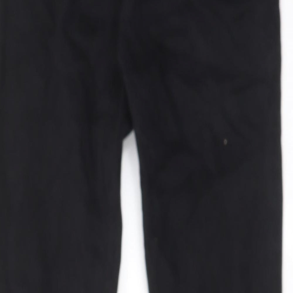 M-17 Womens Black Cotton Skinny Jeans Size 10 L27 in Regular - Elastic waist