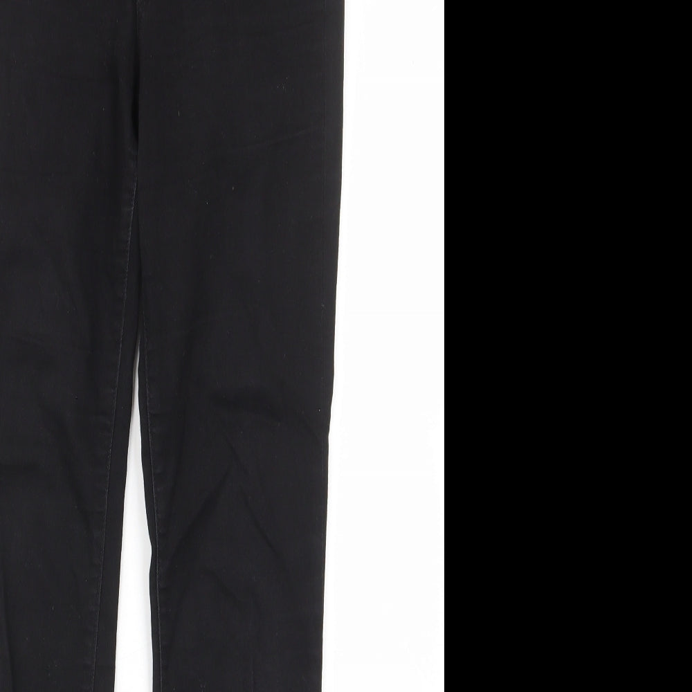 Gap Womens Black Cotton Skinny Jeans Size 27 in L28 in Regular Zip - Pockets, Belt Loops