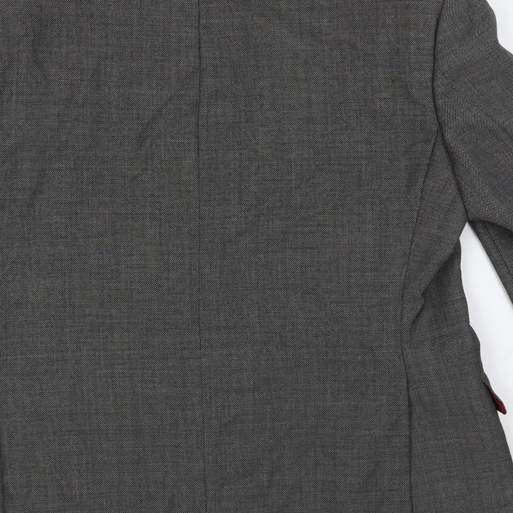 Marks and Spencer Mens Grey Wool Jacket Suit Jacket Size 40 Regular