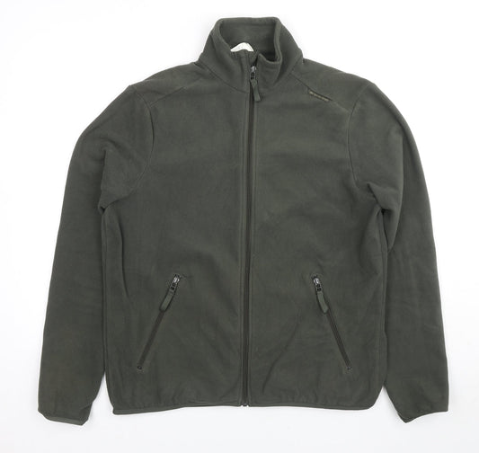 Decathlon Mens Green Jacket Size M Zip